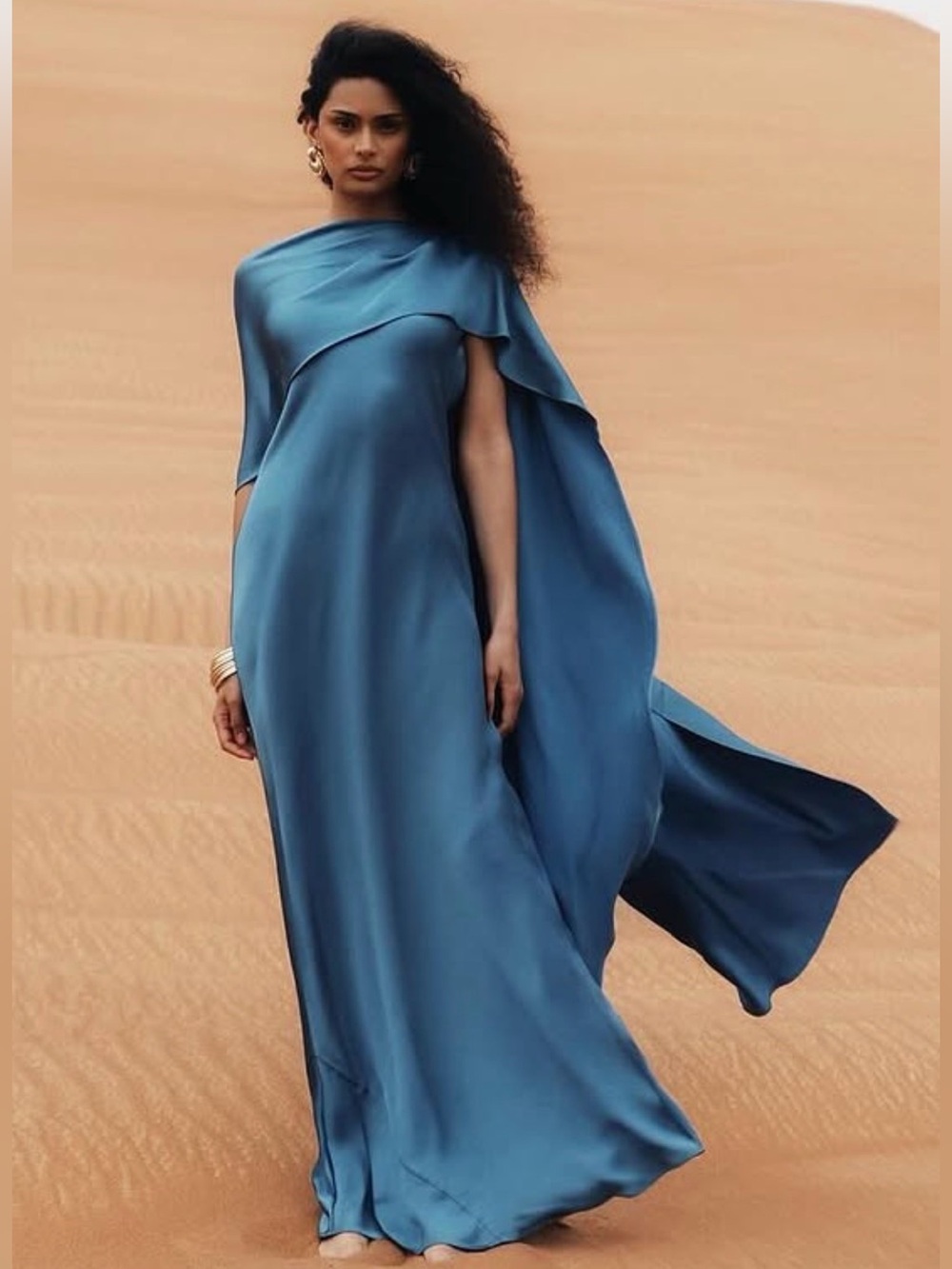 Simkhai Izel Gown in Celestial Blue NWT $895MSRP